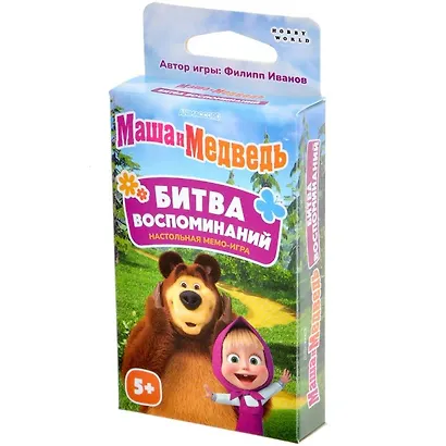 Настольная игра «Маша и Медведь. Битва воспоминаний», Hobby World - фото 6