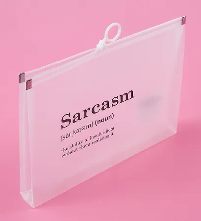 Папка на молнии А5 «Sarcasm. Словарь», с расширением - фото 5