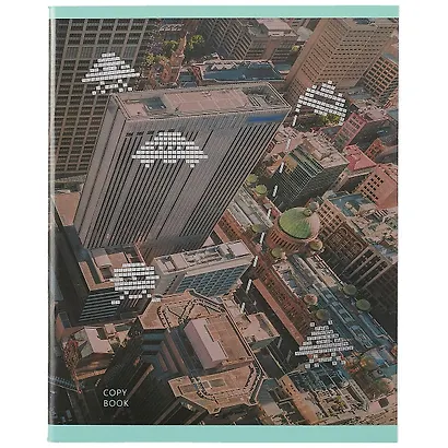 Тетрадь в клетку Listoff, "Небоскребы", 96 листов, в ассортименте - фото 6