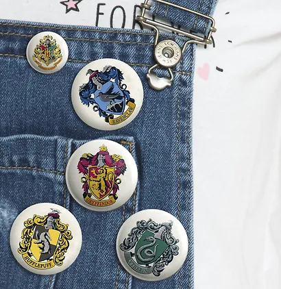 Набор значков. Гарри Поттер (5 шт.) (оф.1) - фото 2