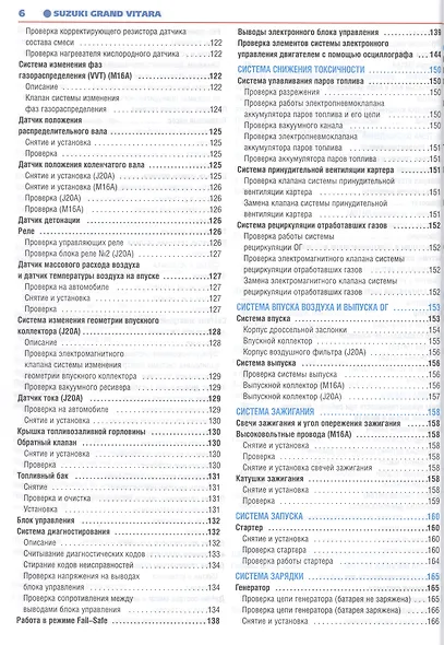 Suzuki Grand Vitara: Руководство по эксплуатации, техническому обслуживанию и ремонту. Вып. с 2005 г. - фото 5