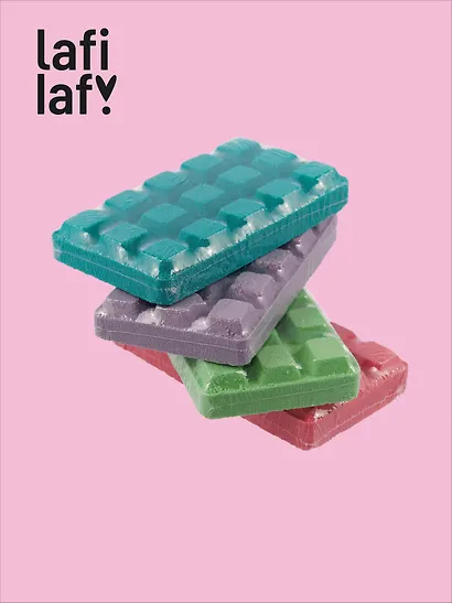 Подарочный набор бомбочек для ванны Lafilaf (градиент) (4 штуки) (680г), Lafilaf - фото 2