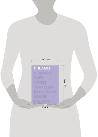 Ежедневник недат. А5 112л "Dreamer (лавандовый)" - фото 3