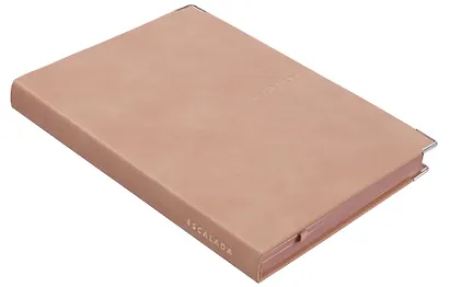 Ежедневник недат. А6+ 160л "Анро" коричневый, кожзам, интегр.переплет, тисн.фольгой, металл.уголки, закругл.углы, офсет, справ.мат-лы, ляссе, инд.уп - фото 2