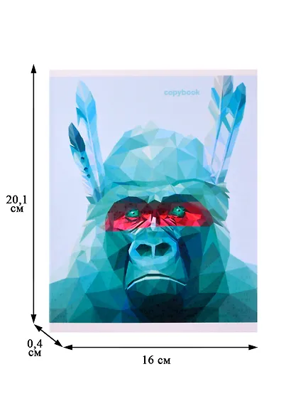 Тетрадь в клетку Listoff, "Стиляги", 48 листов, в ассортименте - фото 2