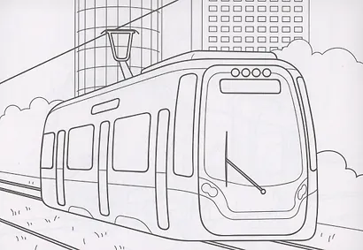 РАСКРАСКИ А5 эконом. альбомные. ТРАНСПОРТ (новая) - фото 2