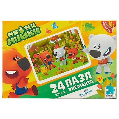Пазл 24 эл. МиМиМишки. Богатый улов - фото 1