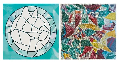 Сверкающая мозаика. Кошка - фото 2