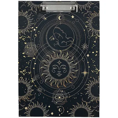 Планшет А4 "Sun and moon", лам. картон - фото 1