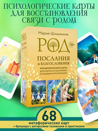 Род. Послания и благословения. Метафорические карты для работы со сценариями и родовыми программами - фото 4