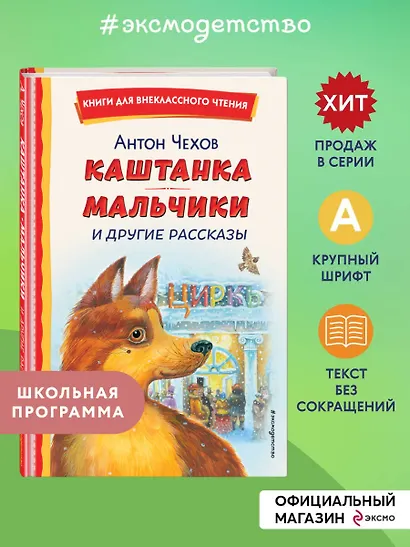 Каштанка. Мальчики и другие рассказы (ил. М. Белоусовой, Д. Кардовского) - фото 4