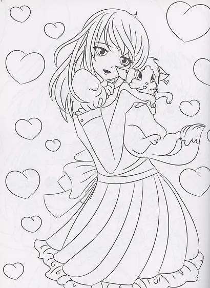 СУПЕР-ПУПЕР РАСКРАСКА. МИР АНИМЕ - фото 5