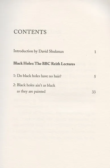 Black Holes: The Reith Lectures - фото 2