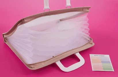 Портфель А4, 6 отделений, пластик, в ассортименте - фото 9