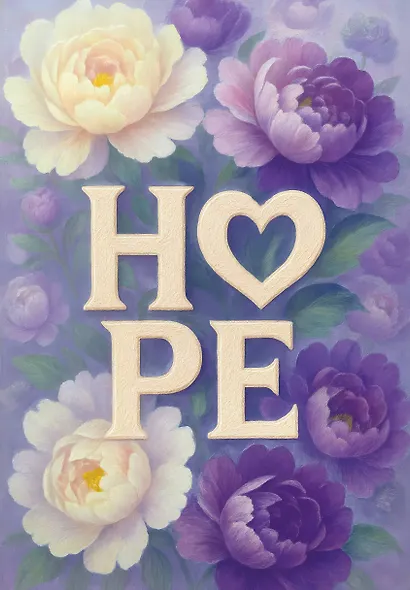 Ежедневник недат. А5 72л "HOPE" - фото 1