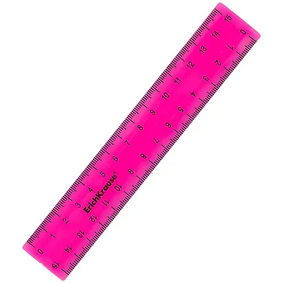 Линейка 15см "Neon Solid" ассорти, ERICH KRAUSE - фото 2
