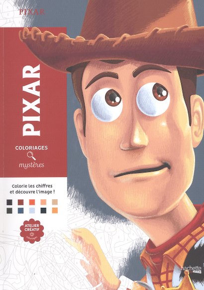 Coloriages mysteres Disney Pixar Раскраска Волшебный мир Диснея Pixar /Книги на французском языке - фото 1
