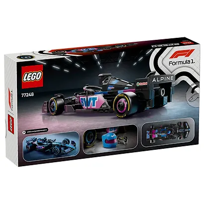 LEGO Speed Champions: Гоночный автомобиль BWT Alpine F1 Team A524, 258 деталей (77248) - фото 3
