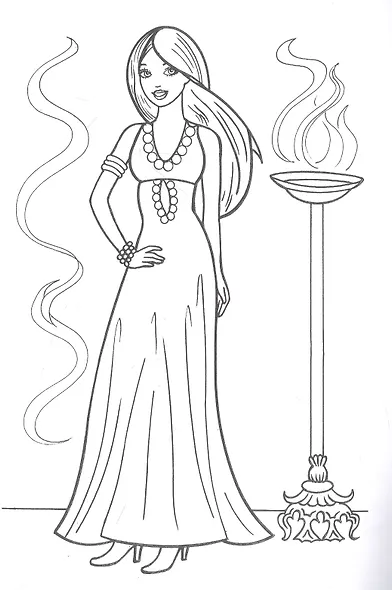 Юные модницы. Раскраска - фото 2