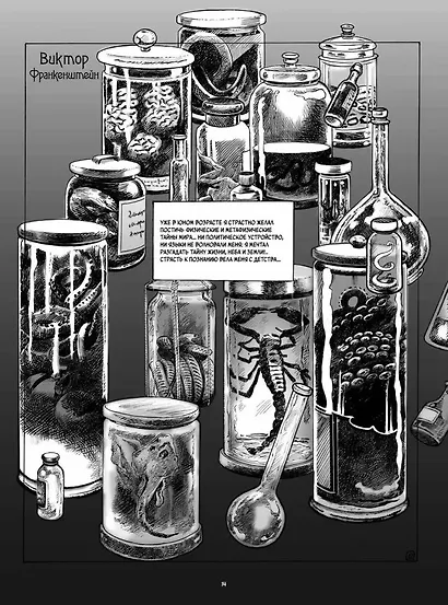 «Франкенштейн» Мэри Шелли. Графический роман - фото 12