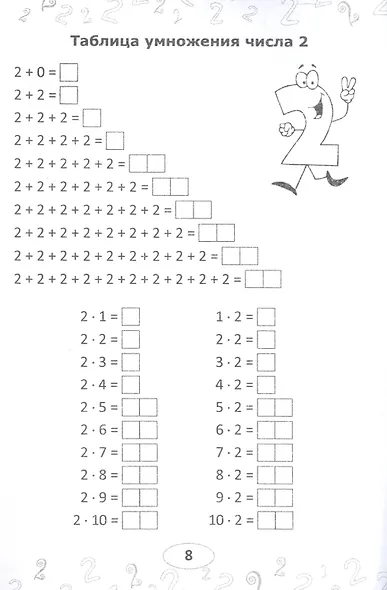 Таблица умножения с увлечением. Тренажёр. 3 класс. Пособие - фото 3