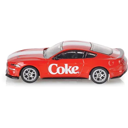 450030 Машинка литая коллекционная Motor City - Die-сast модель Coca-Cola 2018 Ford Mustang GT, масштаб 1:64 (металлическая), возраст 14+ - фото 5
