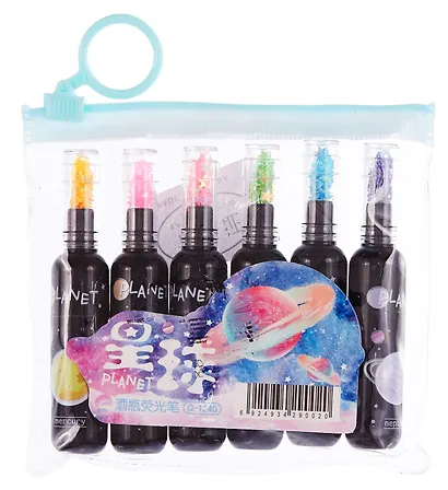 Текстовыделитель Starlight, 6 цветов - фото 1