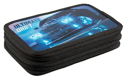 Пенал 2отд. "Дрифт" 19*11см, молния, глянц. ламин., таблица умножения, инд.уп. - фото 3