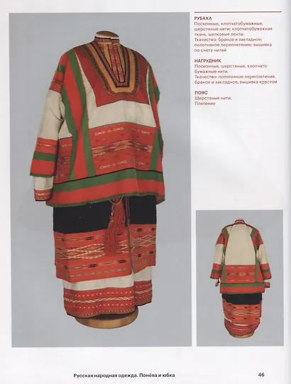 Русская народная одежда. Понёва и юбка - фото 5