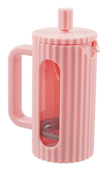 Френч-пресс розовый (350мл) (S8111031) - фото 4
