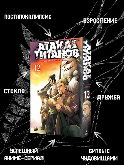Атака титанов. Книга 12 (Том 23, 24) (Attack on Titan / Атака на титанов / Shingeki no Kyojin). Манга - фото 4