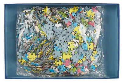 Пазл 1000 элементов "Ностальгия-Таблица Менделеева 68х48 см - фото 2