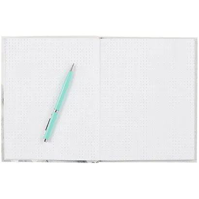 Книга для записей А5 96л тчк. "Girl power" интегр.перепл., ламинация soft-touch - фото 3