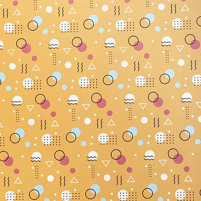 Бумага упаковочная 70*100см "Terrazzo&Memphis" инд.уп., ассорти - фото 11