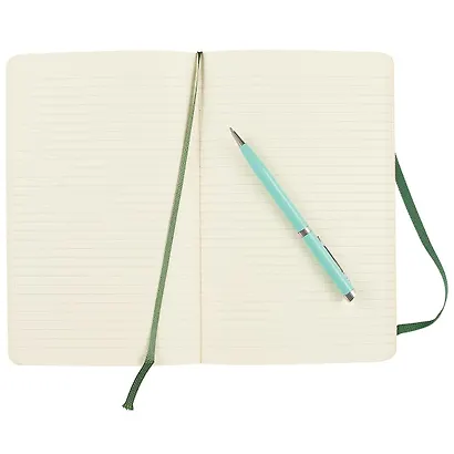 Записная книжка Moleskin Classic Soft Large, зелёная, 96 листов, А5 - фото 3