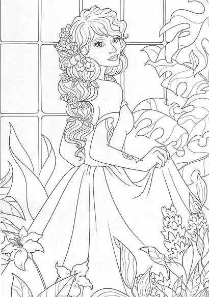 Моя раскраска. Чудесные принцессы - фото 3