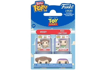 Набор Funko Bitty POP! Disney Toy Story Woody & Buzz Lightyear 2шт 94219 - фото 1