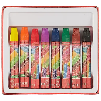 Пастель масляная Faber-Castell, 8 цветов - фото 2