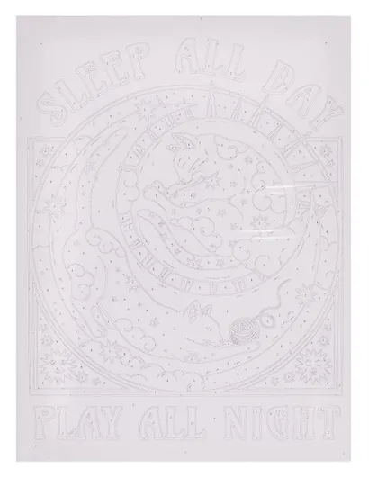 Картина по номерам "Спи днем, ночью играй", на подрамнике, 30х40 см - фото 4