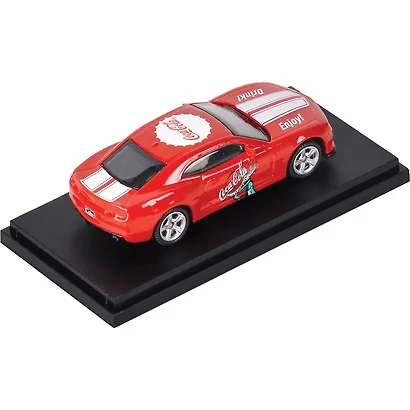 450029 Машинка литая коллекционная Motor City - Die-сast модель Coca-Cola 2013 Chevrolet Camaro SS, масштаб 1:64 (металлическая), возраст 14+ - фото 10