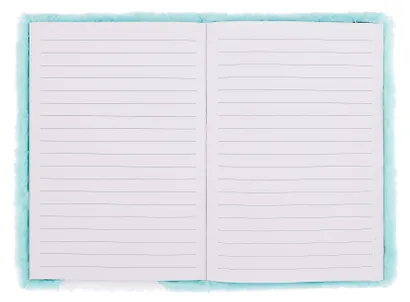 Книга для записей А5 96л лин. "Лапка" с мехом, ассорти - фото 4