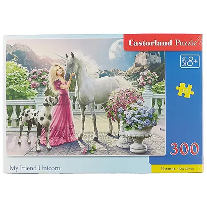 Пазл Castorland Единорог 300эл 40*29см В-030088 - фото 1