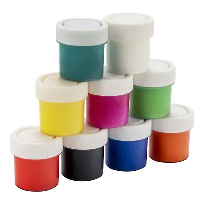 Краски акриловые LORI Классика, 9 цветов по 20 мл - фото 2