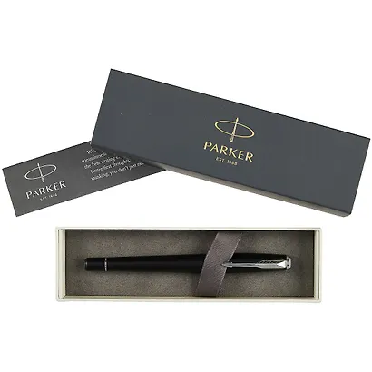 Перьевая ручка Parker, Urban Core Muted Black CT F - фото 3