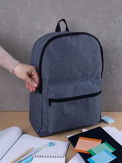 Рюкзак GoodMark, "Меланж серый" - фото 4