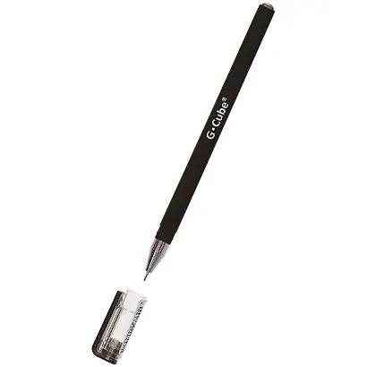 Ручка гелевая Erich Krause, G-Cube, черная - фото 2