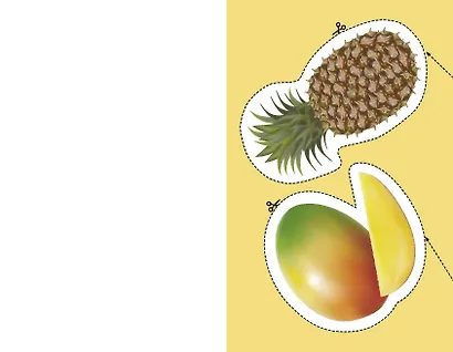 Мои первые вырезалки. Фрукты и овощи - фото 12