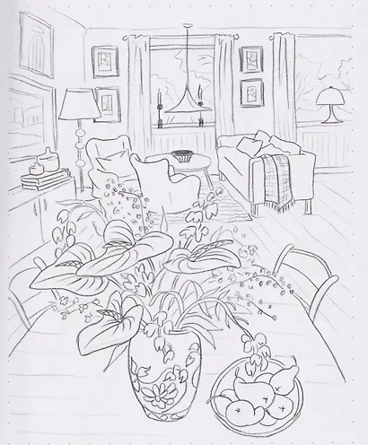 Скандинавский уют: Раскраска-антистресс - фото 3