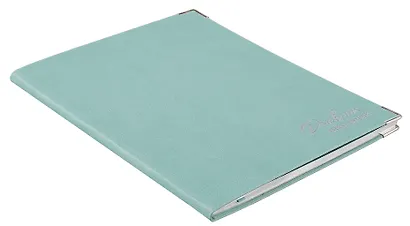 Дневник шк. "Мятный" кожзам, интегр.переплёт, тиснение фольгой, пантон, мет.уголки, одно ляссе, универс.шпаргалка - фото 2