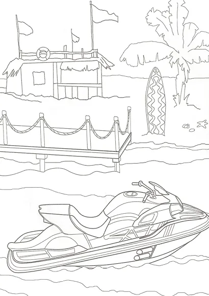 РАСКРАСКА А4 эконом. В ГОРОДЕ МАШИН - фото 4